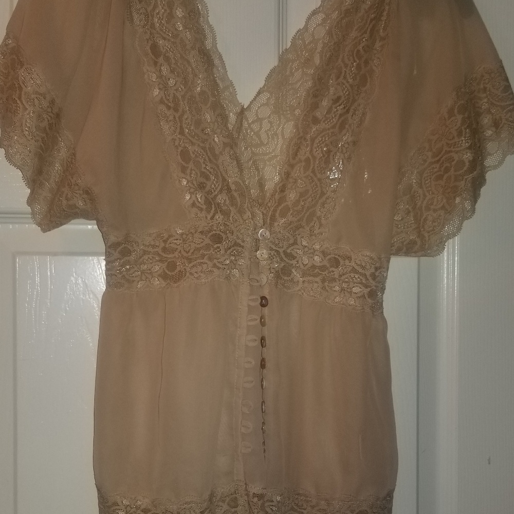 Vintage lace top